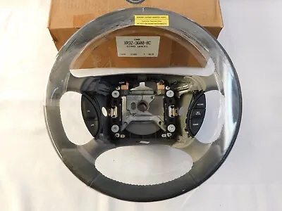 NOS 1999 2000 2001 Ford Mustang Grey Leather Steering Wheel Two Tone New OEM V2 • $429