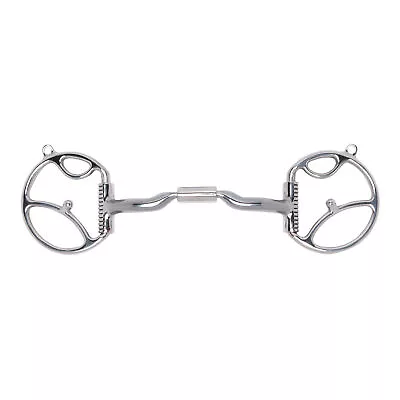 Myler Western Dee With 2 Hooks With Sweet Iron Low Port Comfort Snaffle MB 04 • $151.95