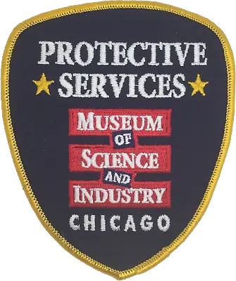 Chicago Museum Of Science & Industry Protective Services Shoulder Patch • $8.34