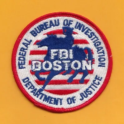 C3 * Fbi Boston Mass Terror Hrt Police Patch Agent Swat Taskforce Federal • $6.99