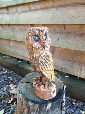 £34.99 • Buy Chainsaw Carved  Owl 