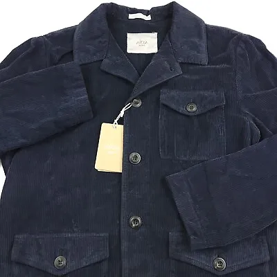$199.99 • Buy $652 Altea Giacca Dawson Velluto Tinto Capo Corduroy Jacket Mens Size XL Blue