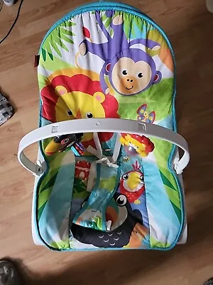 Fisher Price Bouncer Rocker Infant 2 Toddler  Baby Bounce Chair  Activity • £9.25