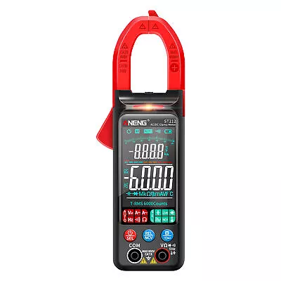 ANENG ST212 Clamp Meter Intelligent Digital Clamp Multimeter 6000 Counts Q1N6 • $31.74