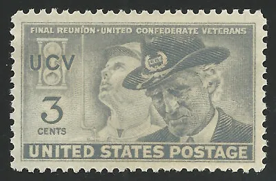 US Civil War Final Reunion Of The United Confederate Veterans UCV US Stamp MINT! • $2.49