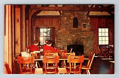 Mt Greylock MA-Massachusetts Dining Room Bascom Lodge Vintage Postcard • $7.99