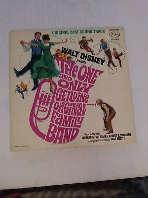 Walt Disney One And Only Genuine Original Family Band Vista Vinyl LP-5002 • $10.20