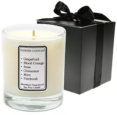 HC-M12 - One Million Like Aftershave - Personalised Soy Wax Candle - 20cl • £14.50