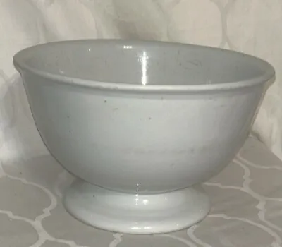 Ironstone Pedestal Bowl J. & G. Meakin Hanley England 1890’s Punch/Fruit Bowl • $300