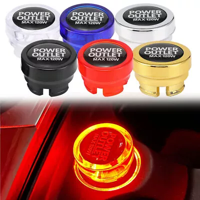 1x Car Parts Cigarette Lighter Plug Universal Car Cover Power Outlet Button Cap • $3.29