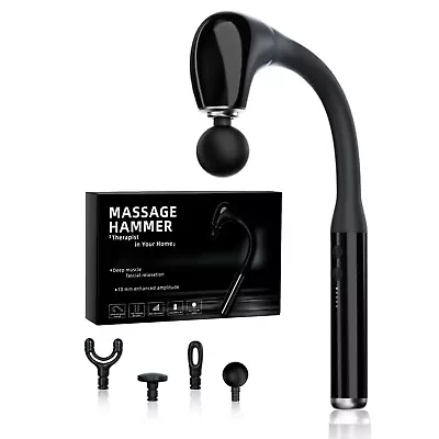 Massage Gun With Extended Handle Massage Gun Deep Tissue Relieves Muscle Pai... • $121.28