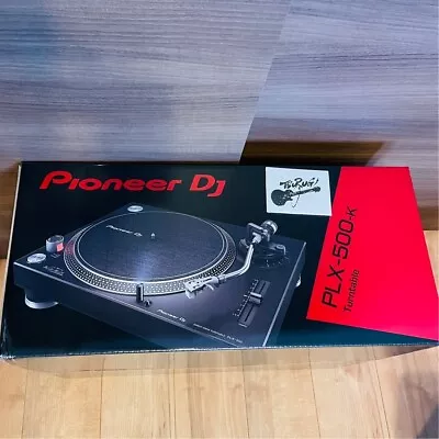 Pioneer DJ PLX-500-K Direct Drive Turntable Genuine Product W/Slip Mat Cover • $928.35