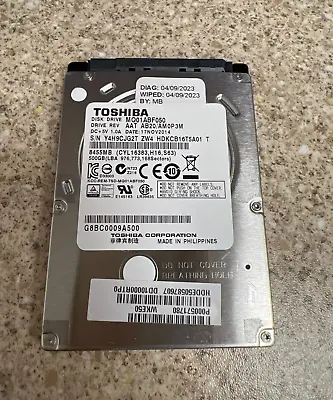 Toshiba MQ01ABF050 500GB Internal 2.5  SATA Hard Drive • £7.49