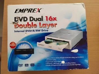 £13.90 • Buy Emprex Internal DVD+R/RW Drive (DVD Dual 16x Double Layer) Sealed