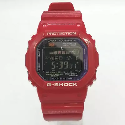 CASIO G-SHOCK GWX-5600C Solar Watch Digital Red • $104