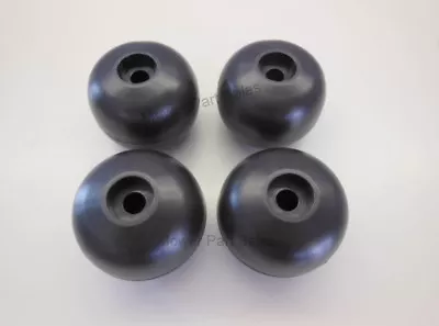 £20.50 • Buy Set 4 Anti Scalp Deck Wheels 80mm Castel Garden Twin Cut TC102 Honda Mountfield