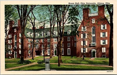 Bryan Hall Ohio University Athens Ohio Postcard • $2.99