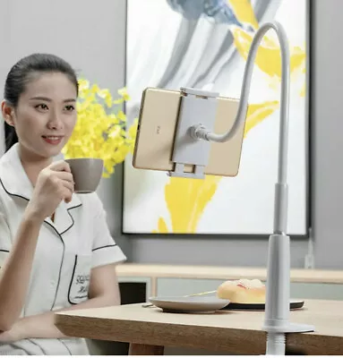 £8.49 • Buy 360º Lazy Bed Gooseneck Desk Mount Stand Holder For IPad Samsung Android Tablet