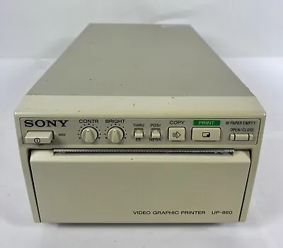 Sony Video Graphic Printer UP-860 (Powers On) Used (No Power Cord) READ • $149.97