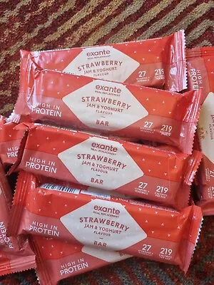 £37.95 • Buy EXANTE MEAL REPLACEMENT STRAWBERRY JAM & YOGHURT BAR X 20 ..FREE POSTAGE