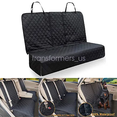 4-Layer Water Resistant Full Rear Row Back Bench Seat Cover Protector For Honda • $23.99