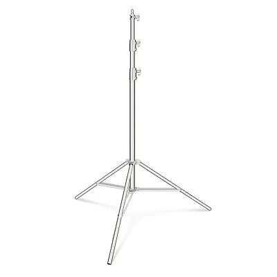 Neewer 2.8m Spring Cushioned Heavy Duty Stainless Steel Light Stand Tripod Stand • £73.99