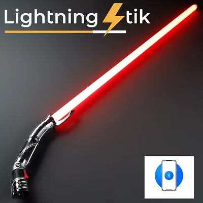 Count Dooku Metal Lightsaber  Xenopixel V3 Soundboard 34 Fonts Bluetooth AUST • $999