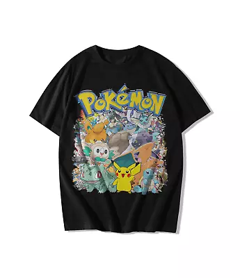 $19.99 • Buy Vintage Inspired Pokemon Pikachu Retro Classic T-shirt Shirt Novelty Rare