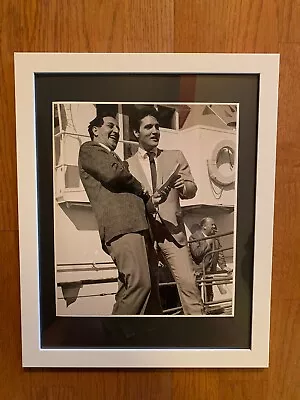 A Framed Elvis Presley And Danny Thomas (Founder Of St. Jude’s) • $45