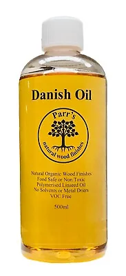 500ml Danish Oil - Completely Safe - - Voc Free- Contains No Solvents • £12.99