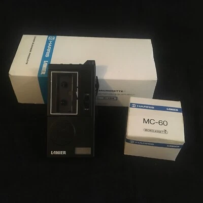 £39.99 • Buy Harris Lanier P-135 Voice Recorder Dictaphone With Boxed And Tapes Used