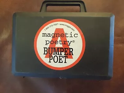 RARE Magnetic Bumper Poet Kit  Word Fragments Magnets Kit  • $14.95