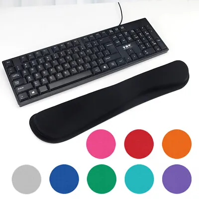 £2.82 • Buy Keyboard Wrist Rest, BamLue Memory Foam Pad Set For Easy Typing & Pain Black Uk
