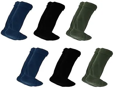 Mens  Wellie Wellington Fleece Socks Boot Welly Dry Warmers Warm UK 6-11 • £5.99
