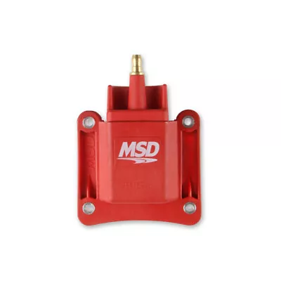 MSD Ignition Coil 8226; Blaster Replacement Red 44000 Volts E-Core For 83-06 GM • $81.95