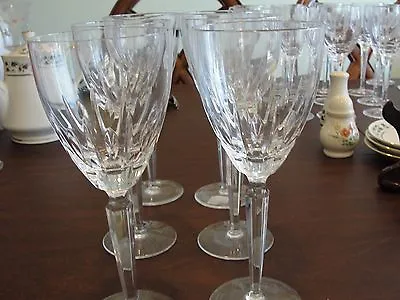 $170 • Buy Waterford Ariel 6 Water Glasses 8 1/2  *looks New*