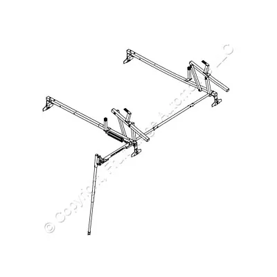 WeatherGuard 285 EZ-Glide Roof Ladder Rack Drop Fits 03-06 25/3500 Sprinter • $843.59