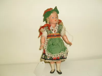 Celluloid Doll 21cm German?  Girl Celluloid Doll  In Great Condition • $66