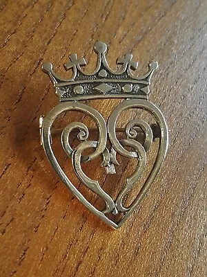 £50 • Buy Vintage Sterling Silver John Hart Luckenbooth Brooch - Edinburgh 1976