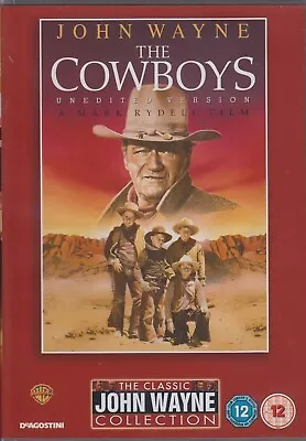 The Cowboys DVD John Wayne Bruce Dern Mark Rydell Movie Film Brand New UK R2 • £9.94