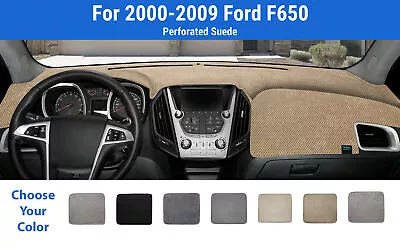 Dashboard Dash Mat Cover For 2000-2009 Ford F650 (Sedona Suede) • $74.95