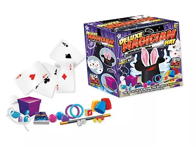 £11.41 • Buy Deluxe Childrens Magician Hat Magic Set Over 145 Magic Tricks Wand Gift Party