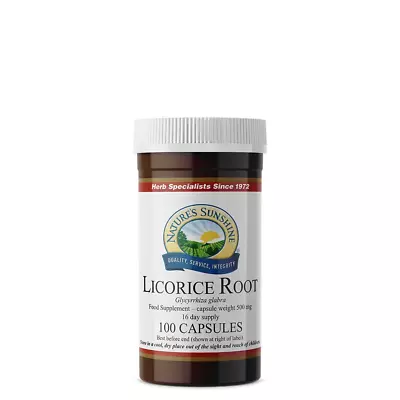 £12.95 • Buy Nature's Sunshine Licorice Root
