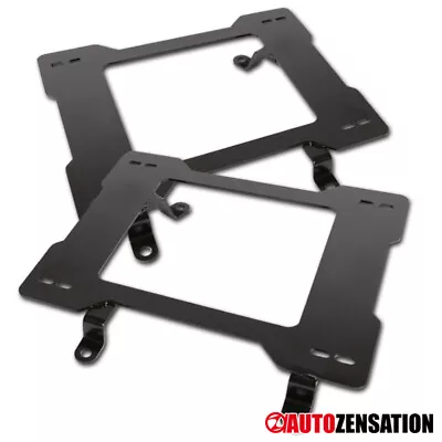 Fit 79-98 Ford Mustang Racing Seats Rail Track Laser Welded Mounting Brackets • $78.99