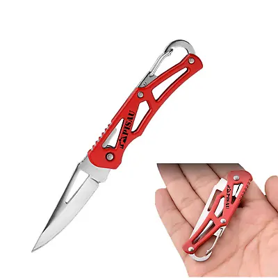 Mini Pocket Folding Knife Camping Outdoor Hunting Fishing Small Keyring Knives • $7.50