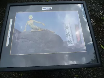 £29 • Buy A Chinese Zodiac 'year Of The Monkey' 1992 Pirelli Calendar Framed Glamour Print