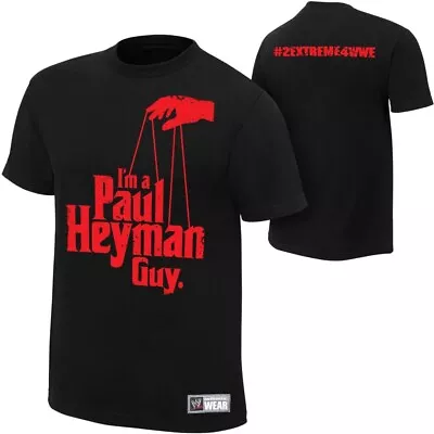 Original “Paul Heyman Guy” GODFATHER T-Shirt 2 EXTREME ECW WWE STORE • £29.99