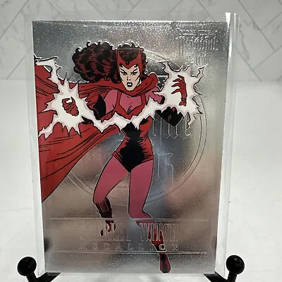 SCARLET WITCH M-40 2023 Marvel Fleer Ultra Midnight Sons MEDALLION • $8.99