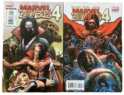 Lot Of 2 Comic Books MARVEL ZOMBIES Volume 4 Issues 1 & 2 Midnight Sons Used • $4.99