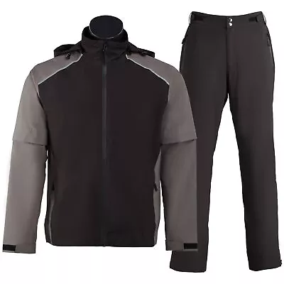K.E.J. Mens Jacket Waterproof Golf Rain Suit Lightweight Rain Jackets And Pan... • $233.49